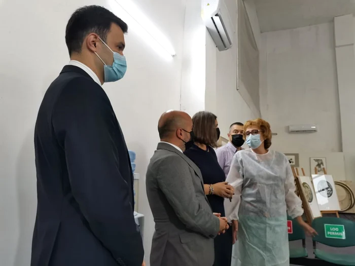 Centru de vaccinare în Gara de Nord din Timişoara