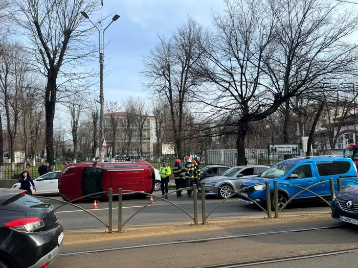 O femeie de 56 de ani a fost rănită ușor / foto: Dan Papics