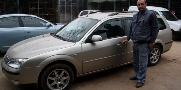 Mihailov şi maşina taxată