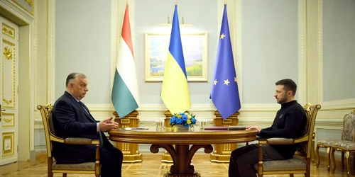 Viktor Orban si Zelenski FOTO Profimedia