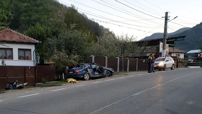 Accidentul mortal de la Nehoiu SURSA IPJ Buzău