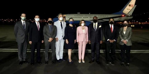 Nancy Pelosi în Taiwan 2 august 2022 FOTO EPA-EFE