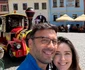 Marina și Daniel Nițoiu s-au relaxat la Sighișoara foto: Instagram