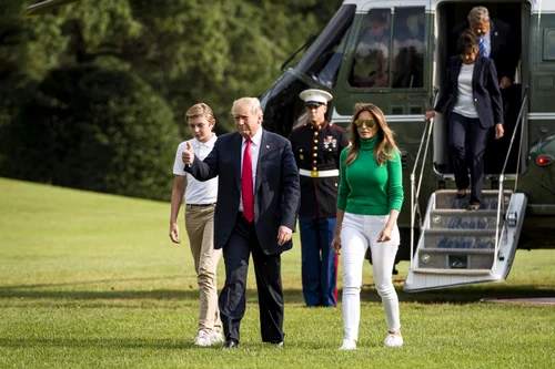 President Trump Returns To White House from Bedminster New Jersey jpeg