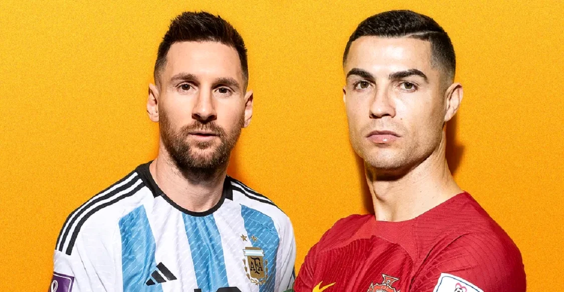 Messi și Ronaldo, doi monștri sacri ai fotbalului mondial. Foto Getty images