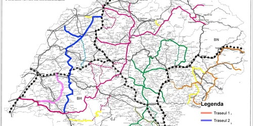 harta drumuri modernizate