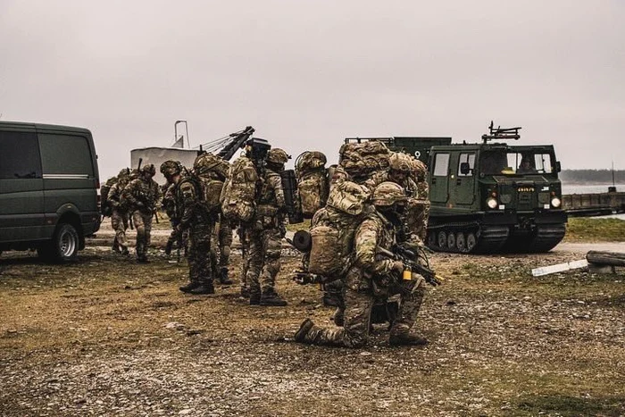 Exerciții militare aliate pe insula Gotland/ FOTO:X