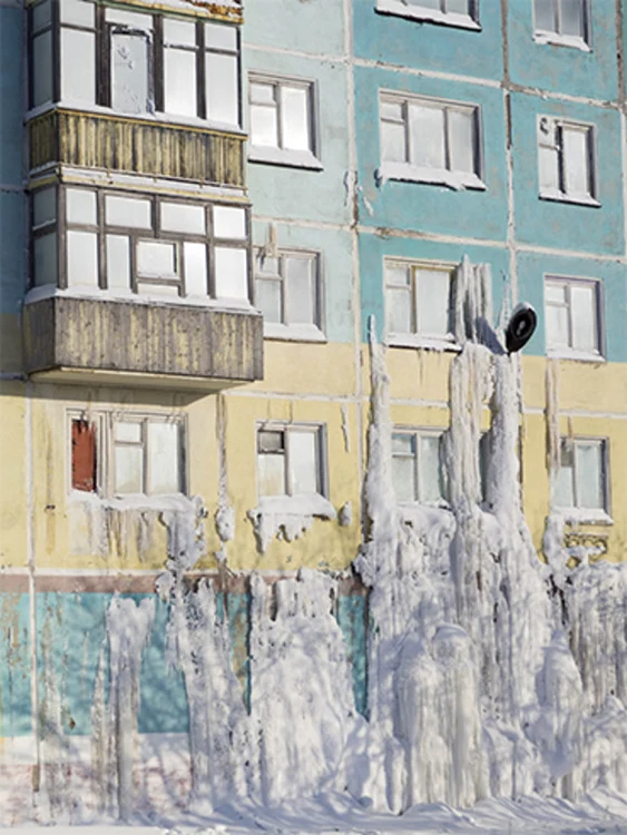 Dormitoarele copiilor au devenit sculpturi de gheaţăFoto: Getty Images