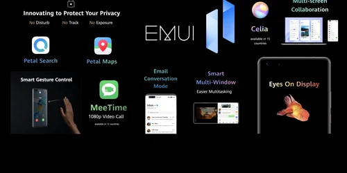 Interfaţa EMUI 11 pe Huawei Mate 40
