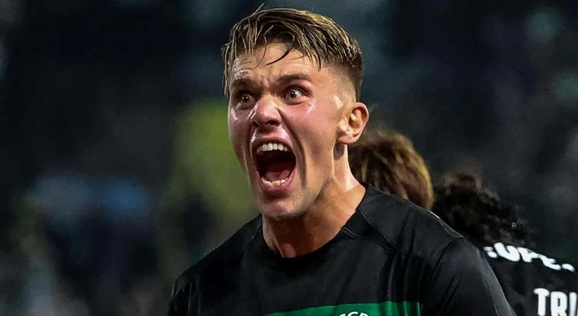 Viktor Gyokeres are meciul și golul în campionatul portughez. Foto Facebook Sporting Lisabona