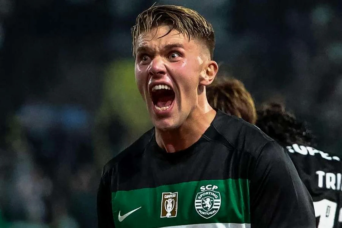 Viktor Gyökeres, trei goluri în poarta celor de la Manchester City. FOTO: Facebook