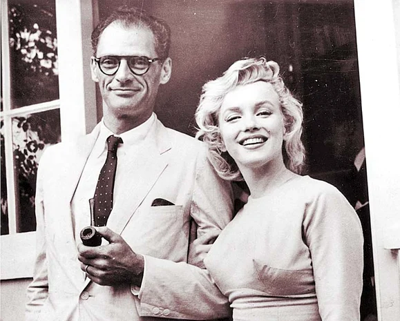 Dramaturgul Arthur Miller și Marlyn Monroe FOTO Profimedia