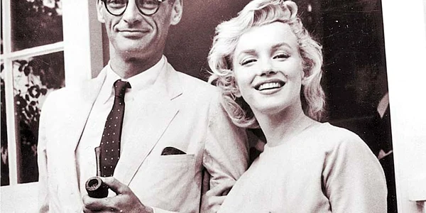 Cu soţul Arthur Miller jpeg