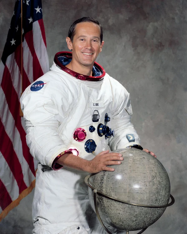 Charlie Duke Jr., cel mai tânăr astronaut pe Lună FOTO NASA