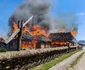 Incendiu de proporții la Casa Muzeu din Cizer, județul Sălaj (© Ministerul Culturii)