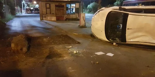 cluj accodent. foto infotrafic 