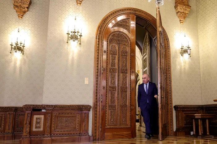 Președintele interimar a chemat șefii instituțiilor la discuții FOTO Inquam Photos 