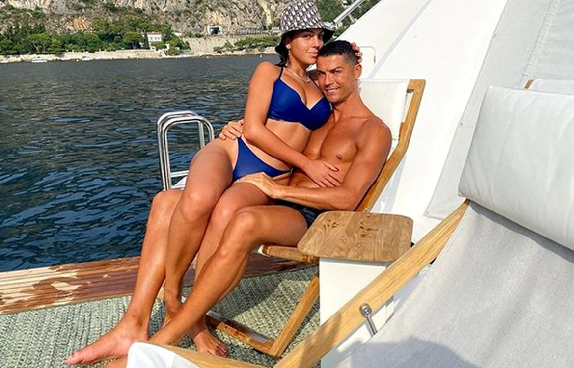 Cristiano Ronaldo, pe yacht cu iubita lui, Georgina FOTO: Instagram