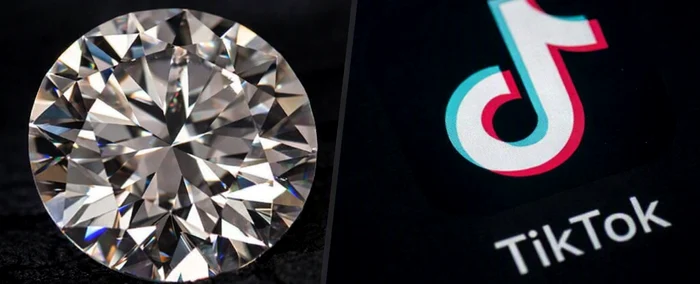 Diamante de vânzare pe Tiktok/sursă foto: social media