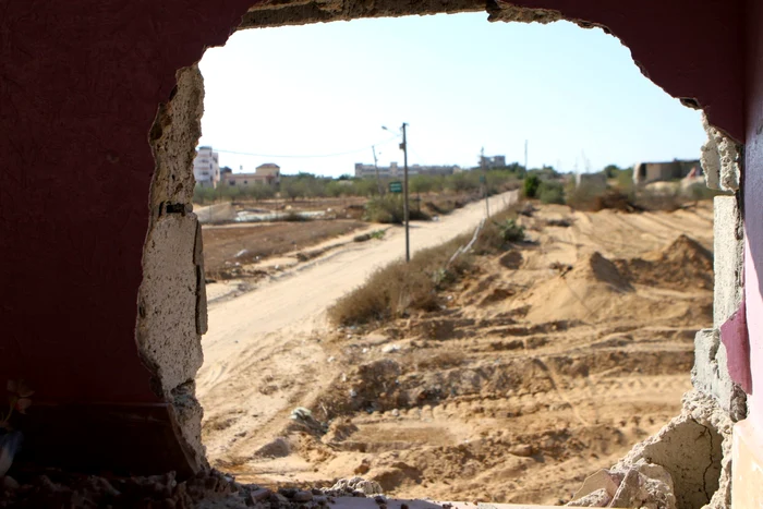 Rina Andolini voluntar ong gaza foto mircea barbu