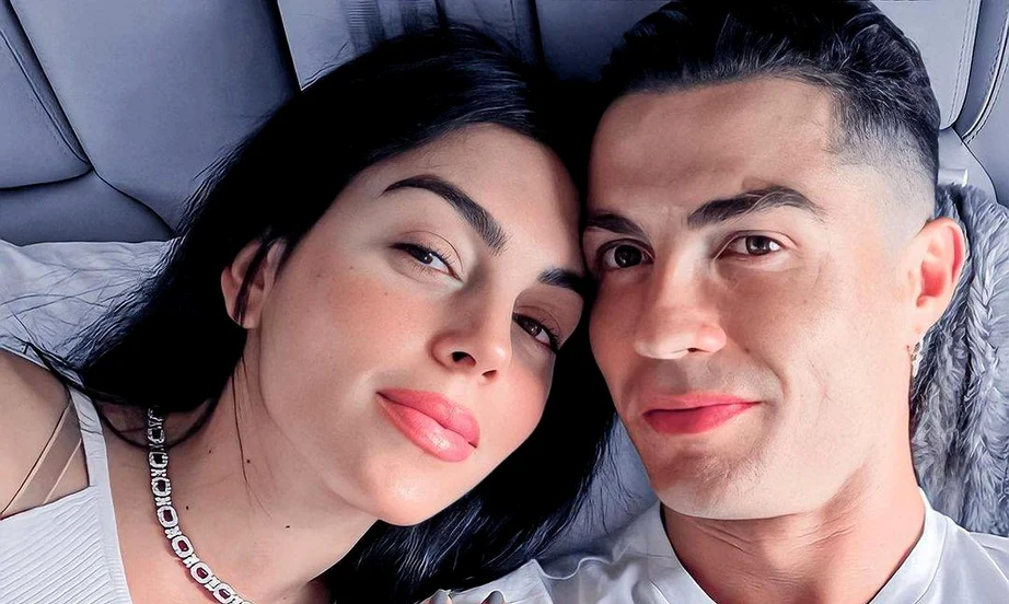 Georgina și Cristiano Ronaldo, un cuplu la modă în Arabia Saudită. Foto Instagram