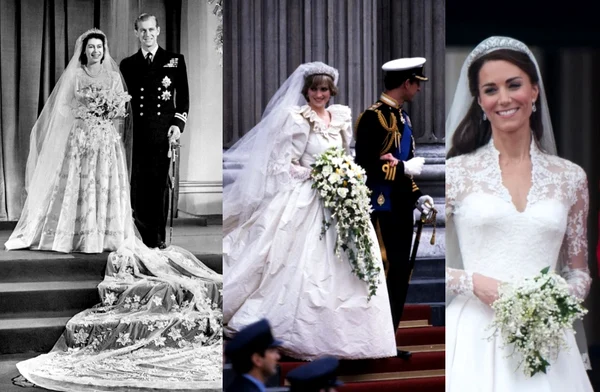 Regina Elisabeta, Printesa Diana, Kate Middleton foto getty images  profimedia jpg