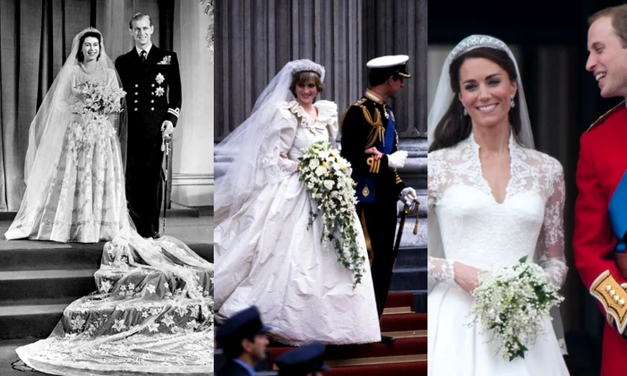 Regina Elisabeta, Printesa Diana, Kate Middleton foto getty images  profimedia jpg