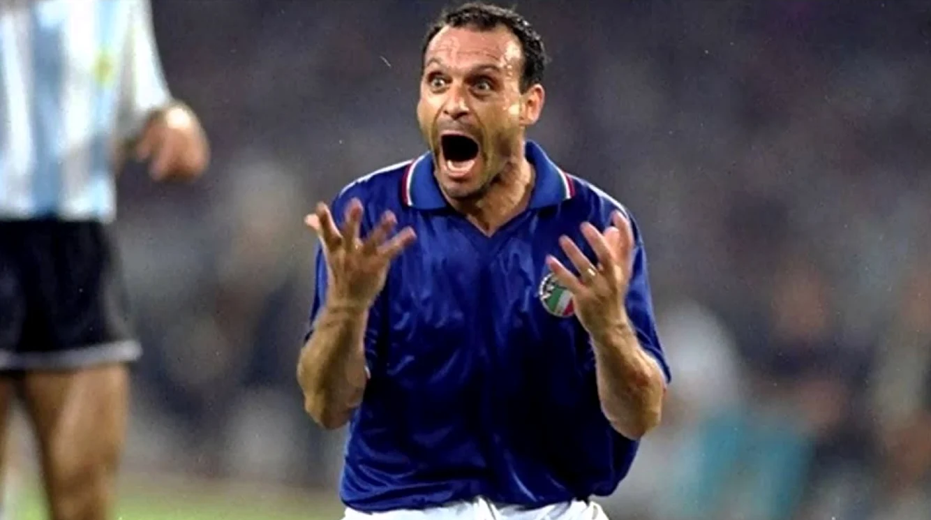 Toto Schilacci, eroul Italiei la Coppa del Mondo 1990. Foto Youtube