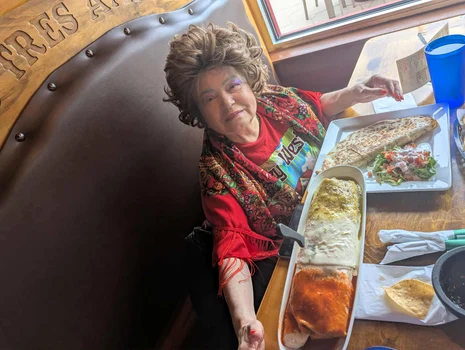 Saveta Bogdan s-a îngrășat cu 4 kilograme în vacanța din America