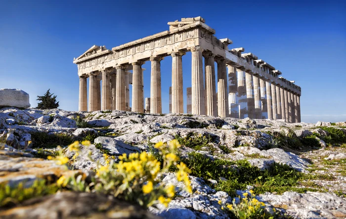 Scenele de sex au fost filmate în apropiere de Parthenon. Foto: Shutterstock