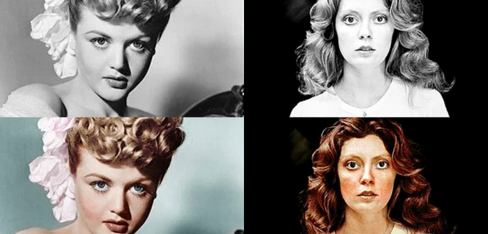 FOTO Angela Lansbury şi Susan Sarandon în anii de tinereţe