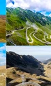 Transalpina și Transfăgărășan Foto colaj jpg