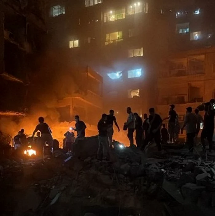 Peste 20 de persoane au fost omorâte în urma atacurilor din Beirut Foto: Captură video X