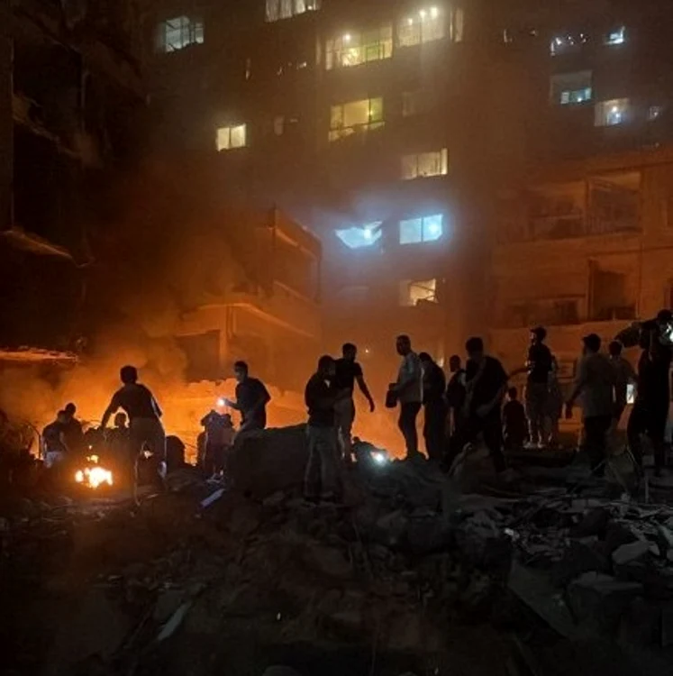 Peste 20 de persoane au fost omorâte în urma atacurilor din Beirut Foto: Captură video X