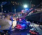 Autobuz prăbușit în râu în Torino, Italia FOTO Profimedia