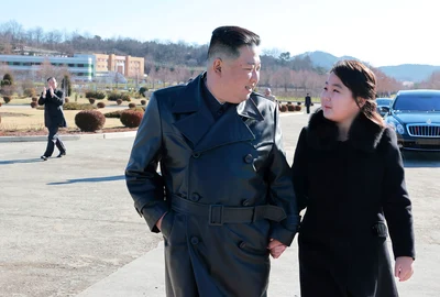 Kim Jong Un si fiica sa FOTO Profimedia
