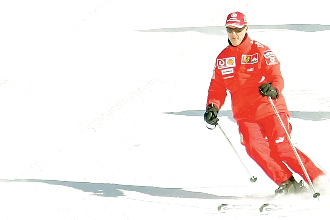 
    Schumacher  mergea la schi  în fiecare iarnă  