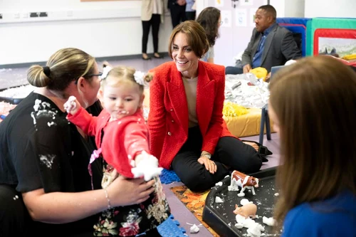 Kate Middleton, distracție cu copiii din Kent, Foto Getty 