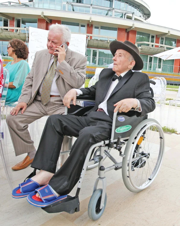 Irinel Columbeanu și-a adus tatăl la aniversarea Zinei