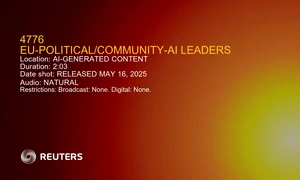 2025 05 16T131602Z 1 LWD477616052025RP1 RTRWNEV C 4776 EU POLITICAL COMMUNITY AI LEADERS MP4 thumbnail png