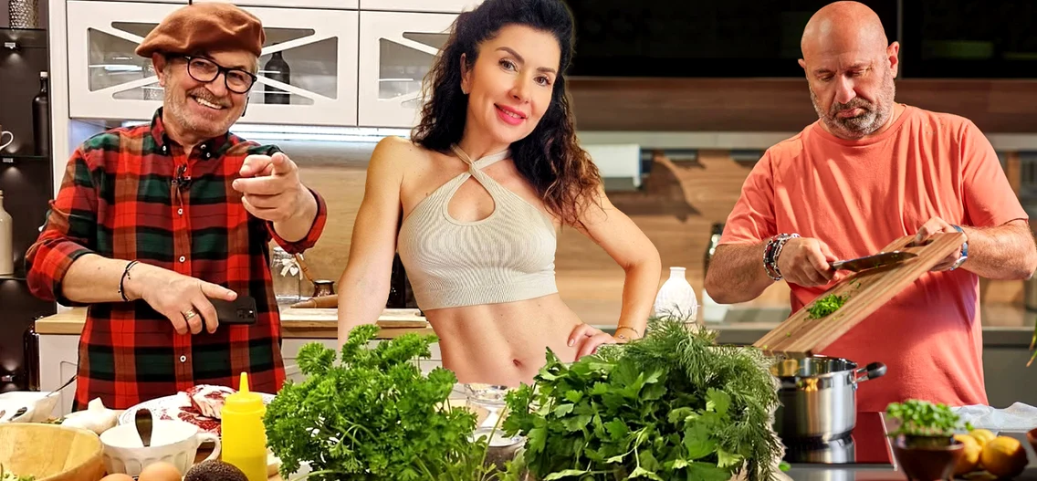 Petrișor Tănase, Carmen Brumă și Chef Cătălin Scărlătescu nu petrec mult timp în bucătărie 
