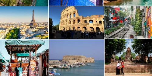 Cele mai bune destinații din lume în 2025 potrivit TripAdvisor Colaj TripAdvisor