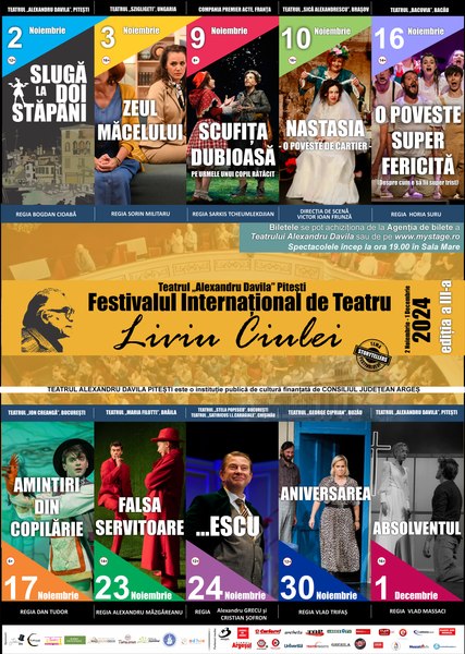Spectacole pe toate gusturile la Teatrul „Alexandru Davila”
