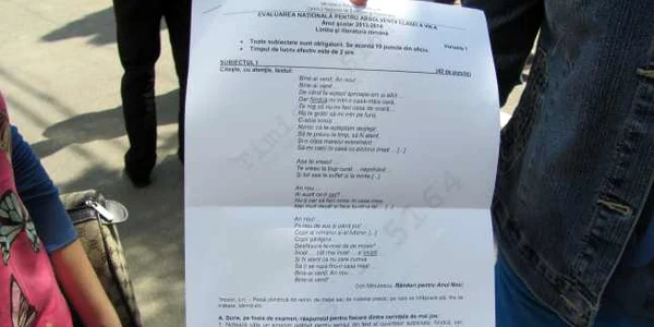 Examen de capacitate la Liceul C.D.Loga Foto