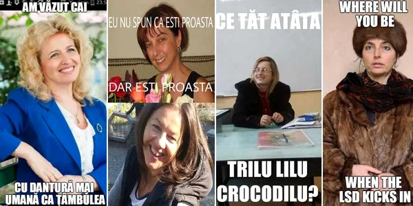 Colaj meme Liceul Sincai