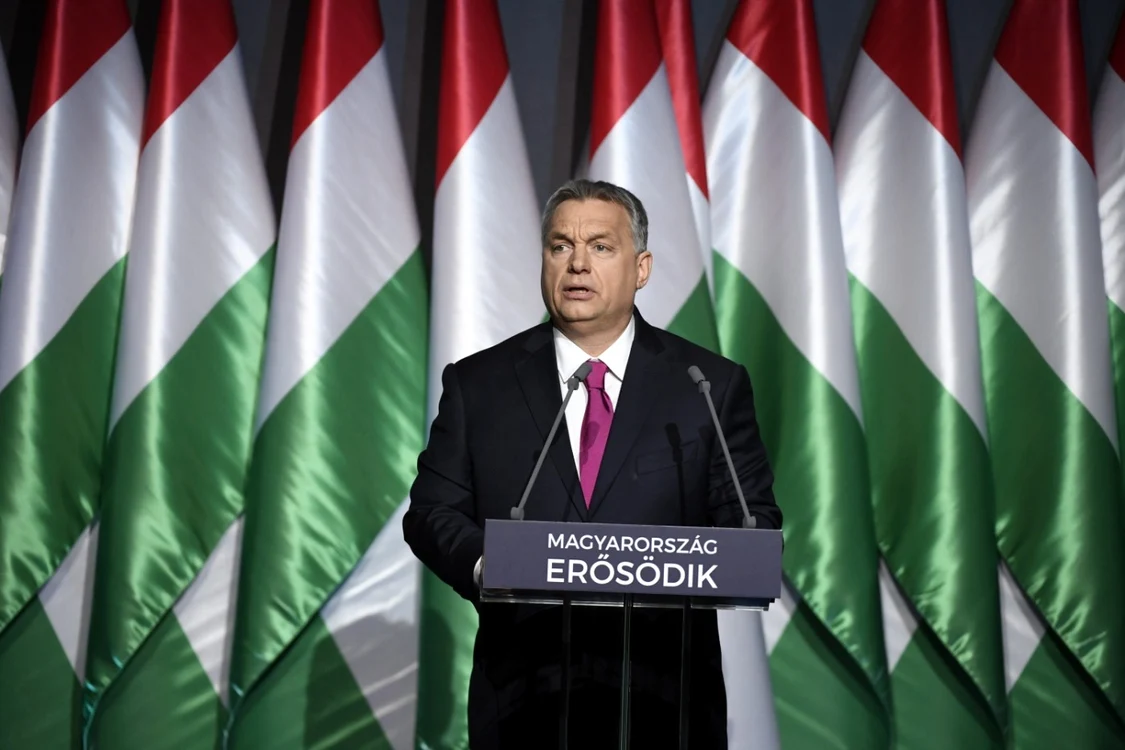 Viktor Orban, liderul Fidesz, este cunoscut pentru poziţiile sale antieuropene Foto: EPA
