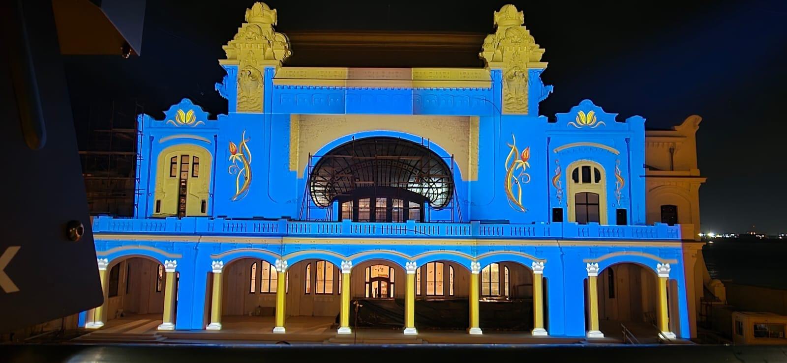 Clădirile din Constanța vor fi iluminate frumos timp de o lună Clădirile din Constanța vor fi iluminate frumos timp de o lună