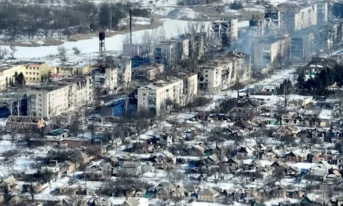 Imagine din Bahmut FOTO Profimedia