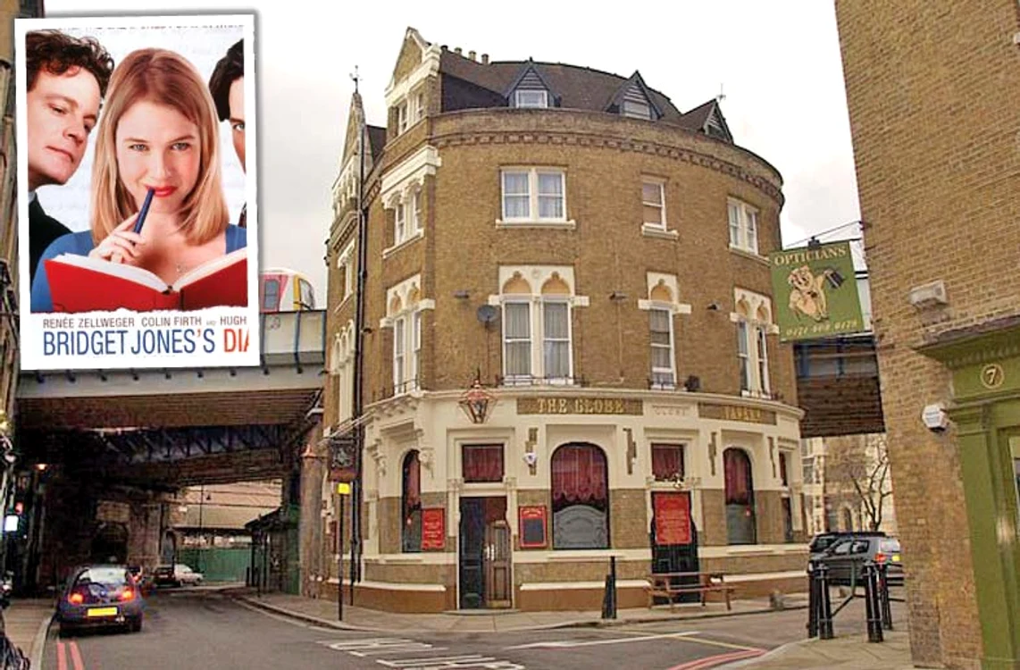 Apartamentul lui Bridget Jones din filmul lansat în 2001, se află în Borough Market, Londra, şi se vinde cu 1,65 milioane $