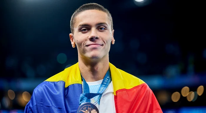 David Popovici a ales să reprezinte România și bine a făcut. Foto Getty images